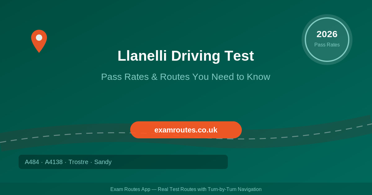 Llanelli Driving Test 2026: Pass Rates Revealed – Plus the Routes You Need to Know