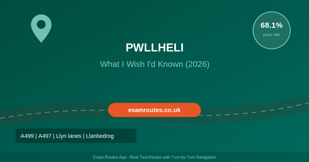 I Passed at Pwllheli – Here’s What I Wish I’d Known About the Routes in 2026
