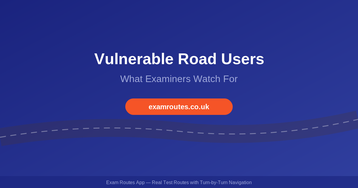 Mobility Scooters, Older Pedestrians and Vulnerable Road Users on Your Driving Test in 2026